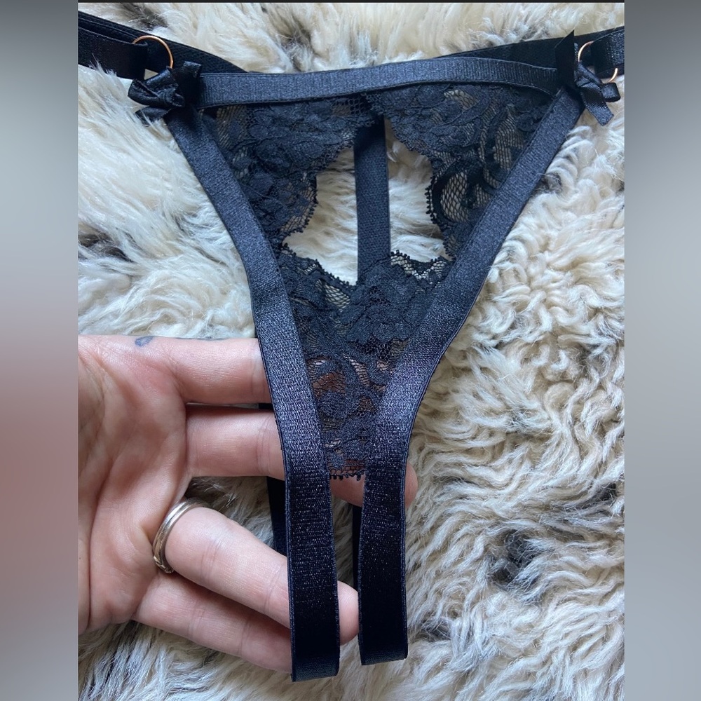Sybil Crotchless Panty Brand New With Tags